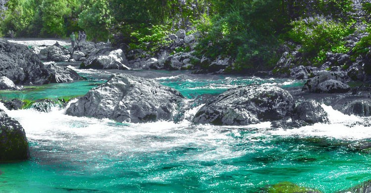 Río Soca, Eslovenia/Italia (Flickr)