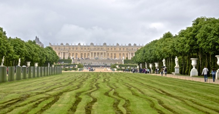 Imagen general de los jardines y el Palacio de Versalles. David McSpadden FLickr)