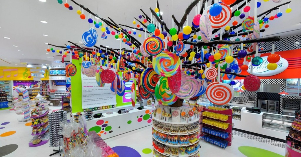 Árbol de caramelos de Candylicious