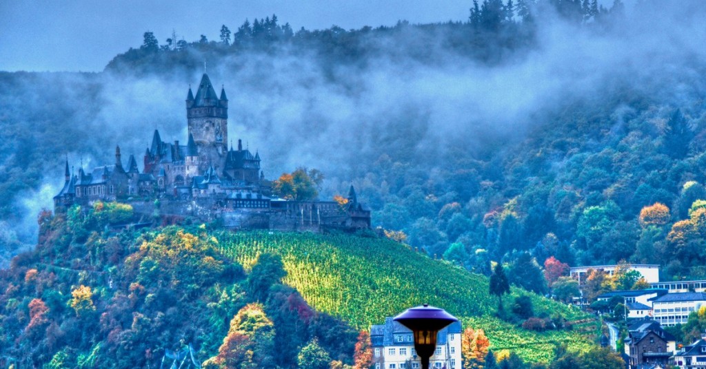 Reichsburg Cochem, Blick vom Hundsrück. Polybert49, Foter