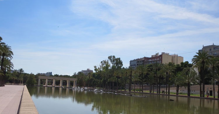 El río Turia a su paso por Valencia (Flickr)