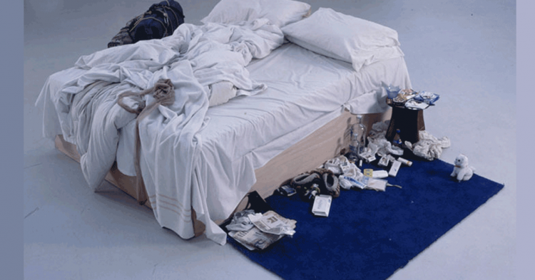 My bed/ Mi cama (saatchigallery.com)