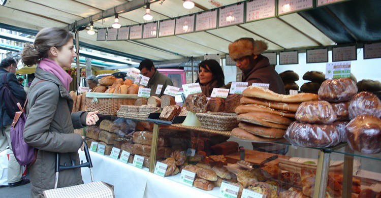 Mercado biológico de Raspail. Yuichi Shiraishi (Flickr)