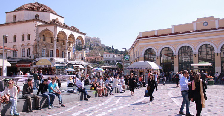 Plaza de Monastiraki. Tarek (Flickr)
