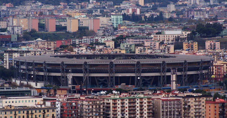 Vista del estadio de San Paolo. Davide Mancini (Flickr)