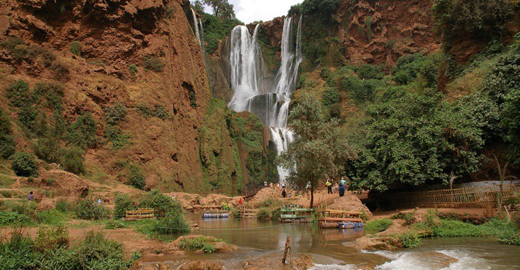 Cascadas de Ouzoud en uno de los pueblos más bonitos cerca de Marrakech (Flickr)