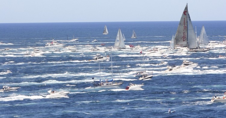 Carrera de Sidney a Hobart. S Baker, Foter
