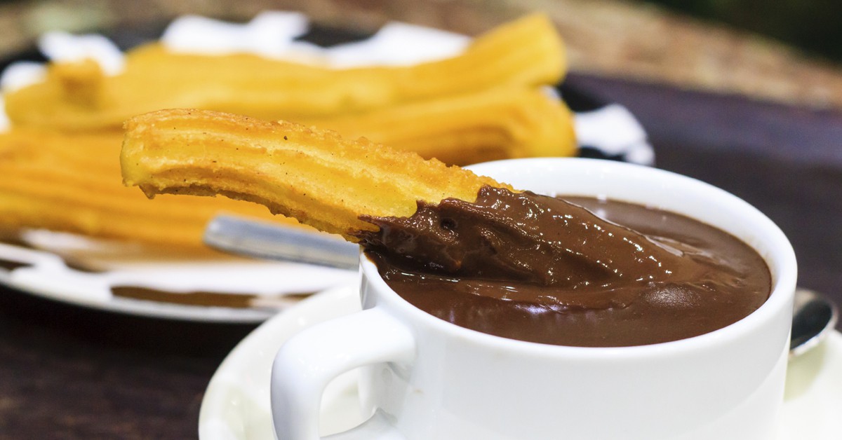 Chocolate con churros (iStock)