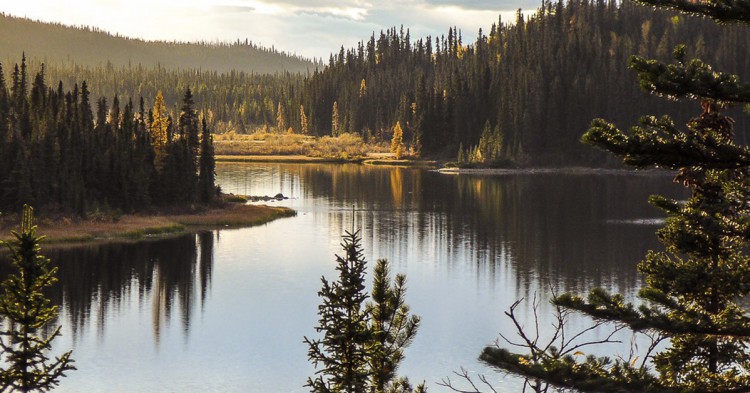 Lago Yukón en Canadá (Flickr)