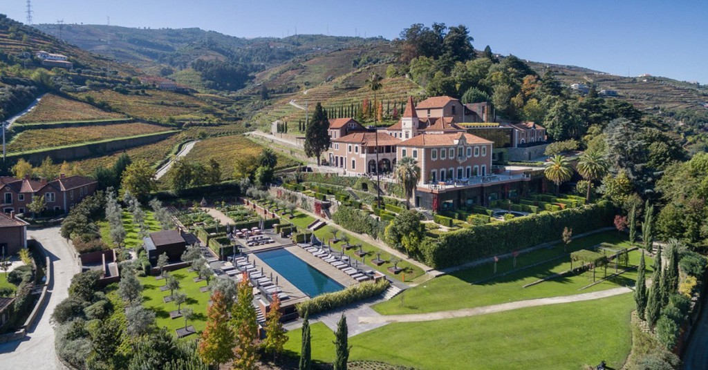 Vista aérea. Six Senses Douro Valley, Facebook