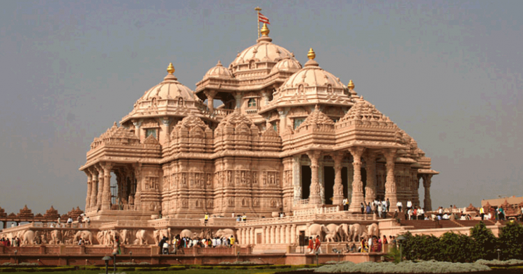 Templo Akshardham - Nueva Delhi (wikipedia)