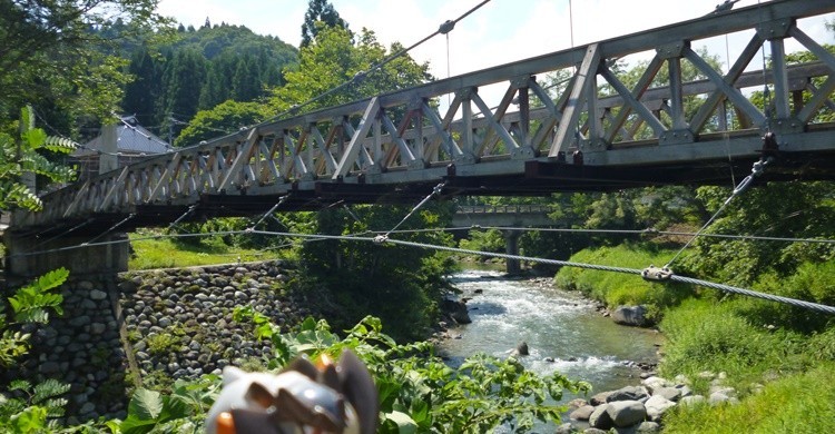 Puente de madera en Hakuba. Kasadera (Flickr)