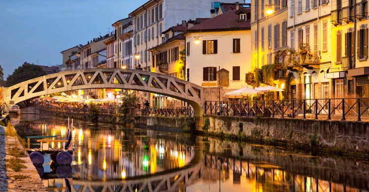 Puente sobre el Naviglio Grande (iStock)