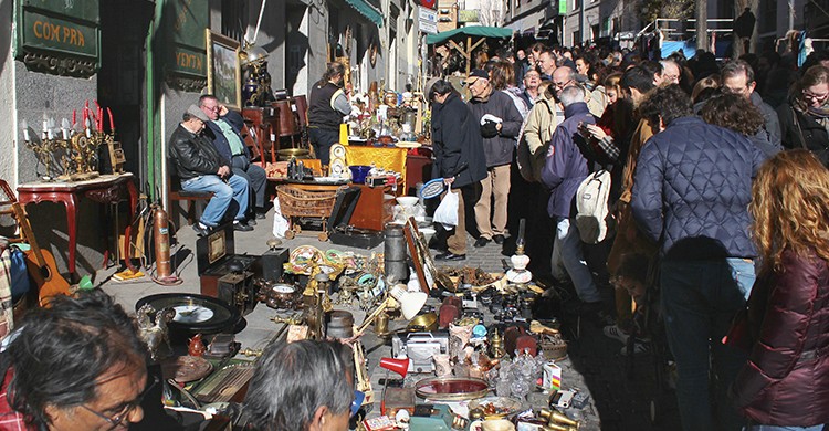 rastro de Madrid(Istock)