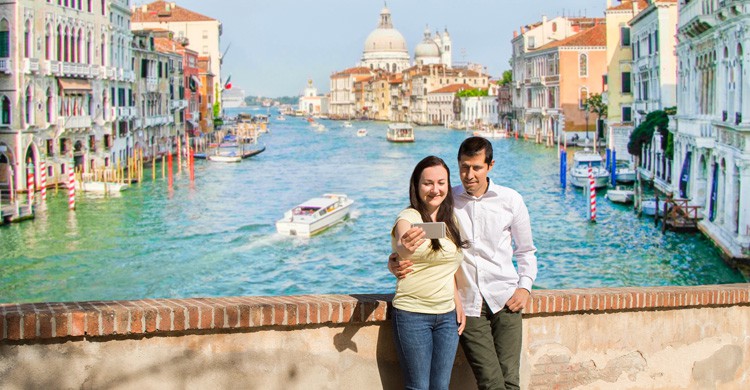 Selfie en Venecia (iStock)