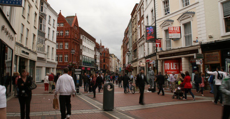 Grafton Street, en Dublín. Vavva_92 (Flickr)
