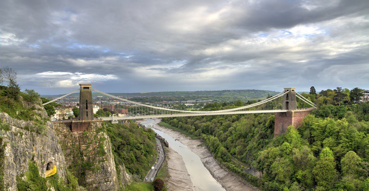 Puente colgante de Clifton, en Bristol. Angel Ganev (Flickr)