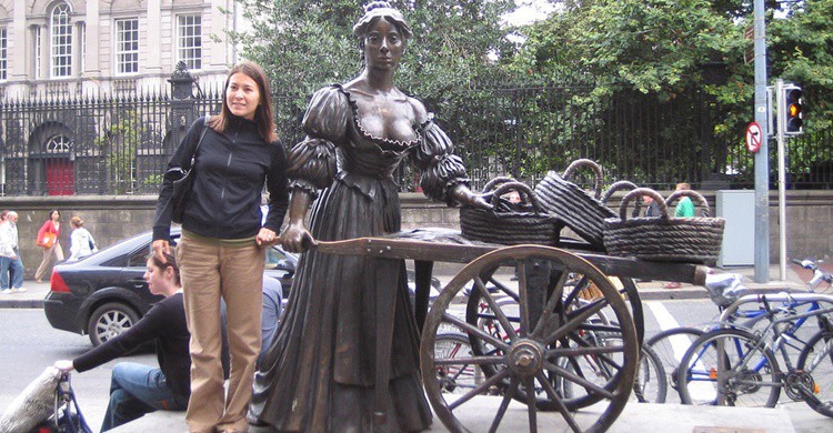 Estatua de Molly Malone. William Murphy (Flickr)