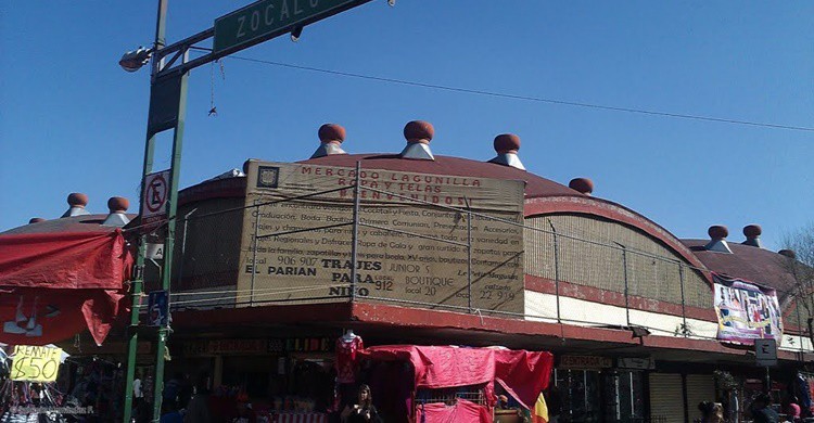 Mercado de La Lagunilla. (Panoramio.com)