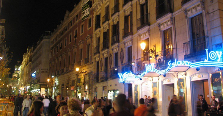 Discoteca Joy Eslava en la calle Arenal. Tnarik Innael (Flickr)