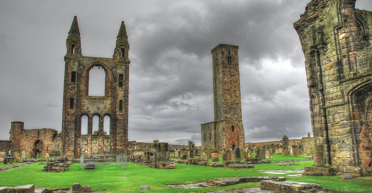 Catedral en ruinas de Saint Andrews. David Sanz (Flickr)