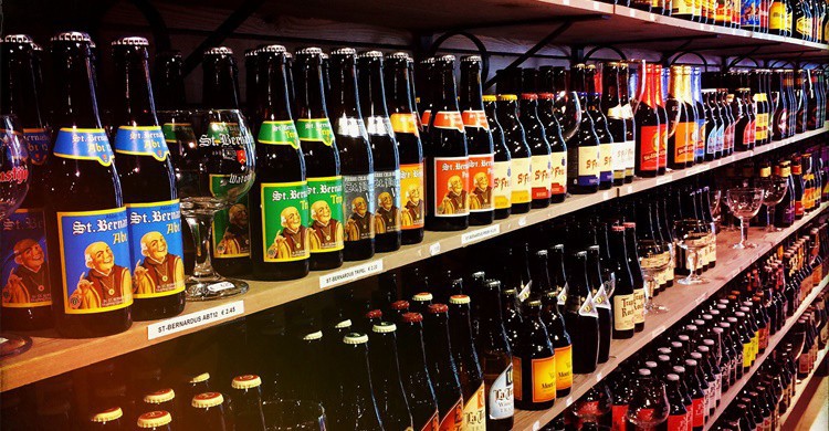 En Brujas hay cervezas como personas, ¡de todos los tipos! Michael Sonnabend (Flickr)