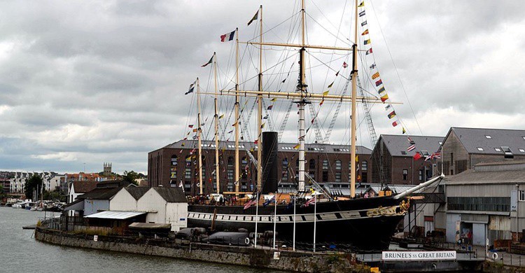 Brunel's ss Great Britain en Bristol. Robert Pittman (Flickr)