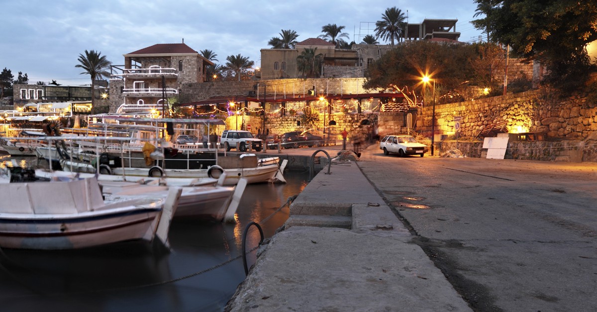 Byblos Harbor, Líbano (Istock)