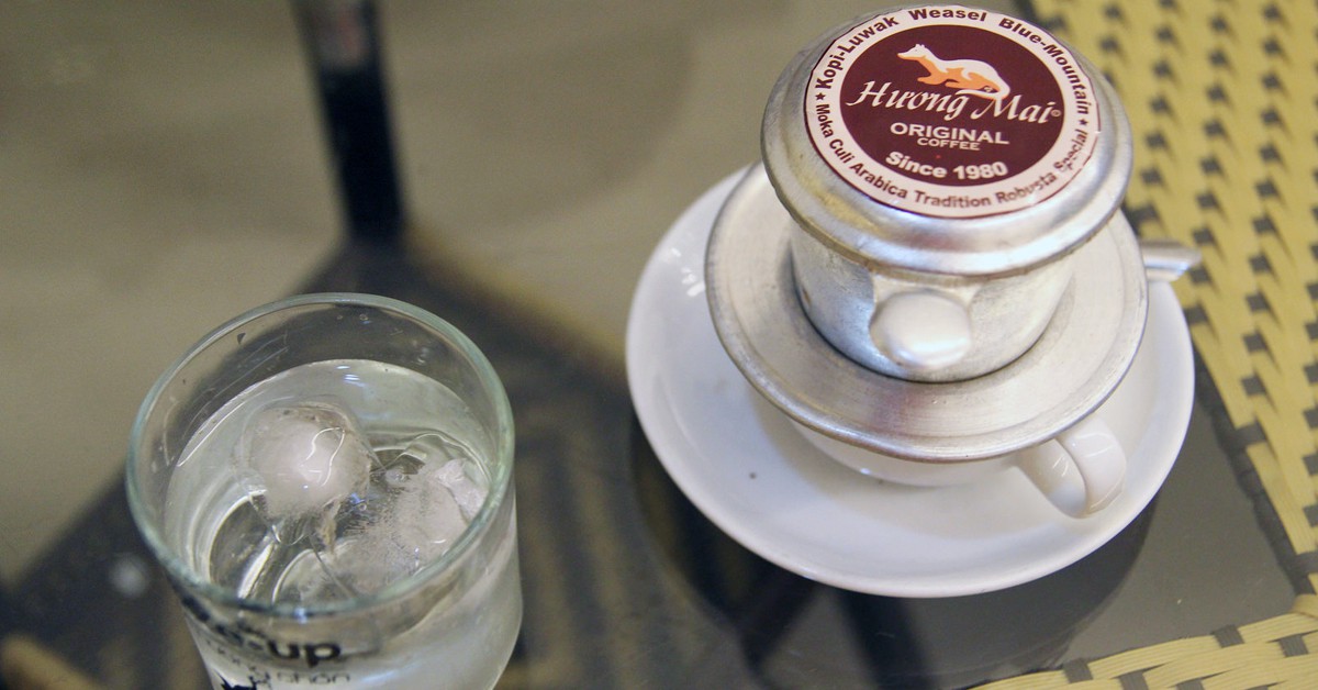 Café vietnamita de comadreja. Huongmaicafe, Foter