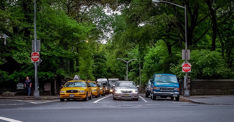 Tráfico en Central Park. Juliana Swenson, Foter
