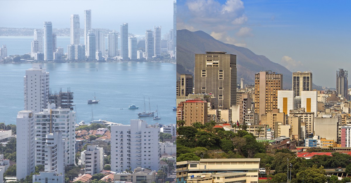 Colombia y venezuela (Istock)