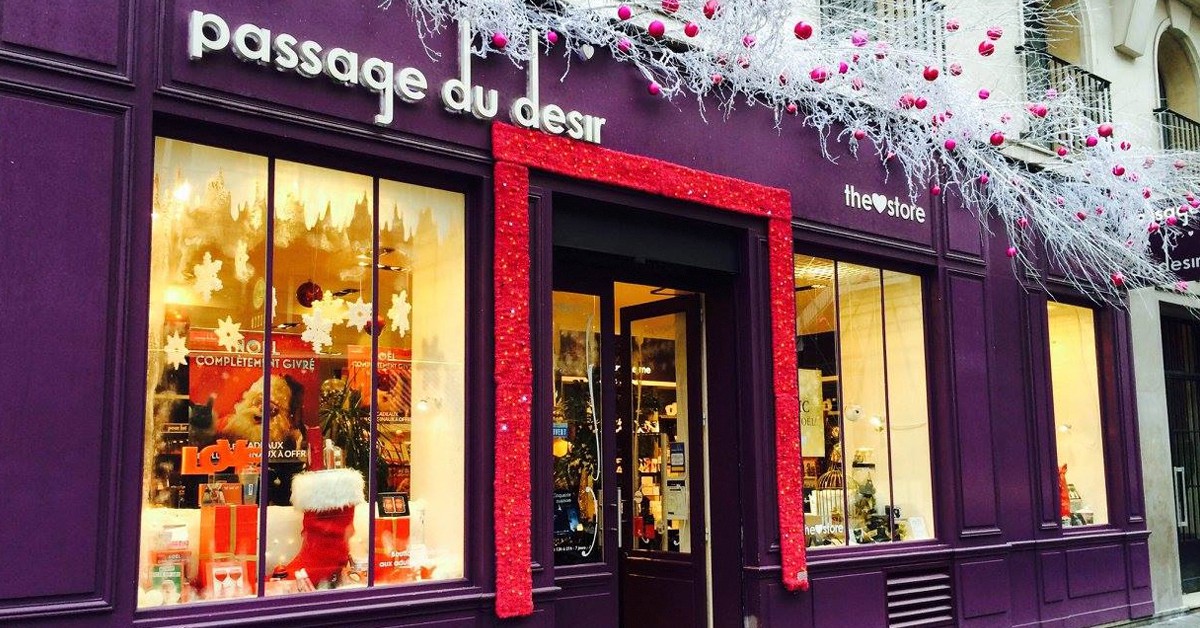 Entrada al Passage du Désir. Passage du Désir, Facebook