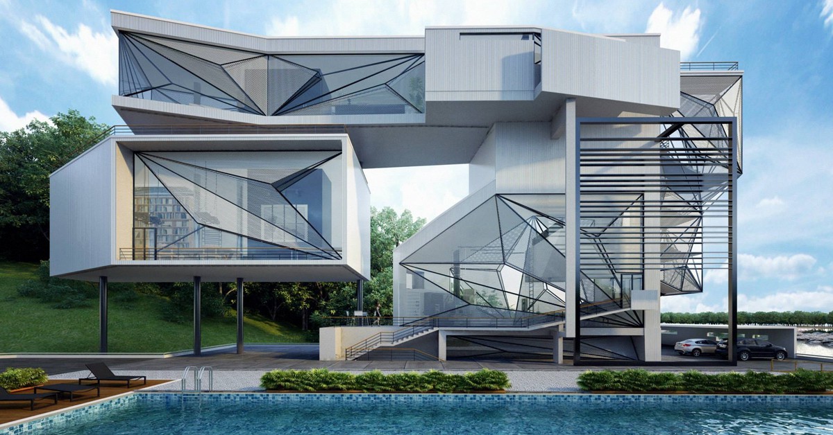 Aviator’s Villa. Urban Office Architecture