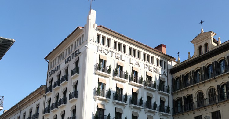 Hotel La Perla ha sido el elegido por destacadas personalidades (Flickr)