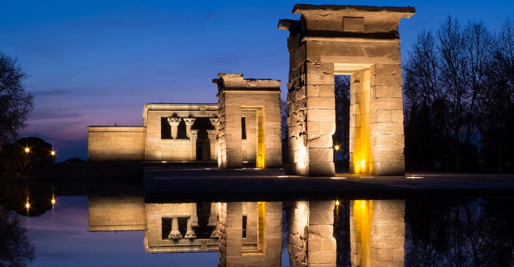 Templo de Debod en Madrid, Ciudades más bonitas de España  (Flickr)