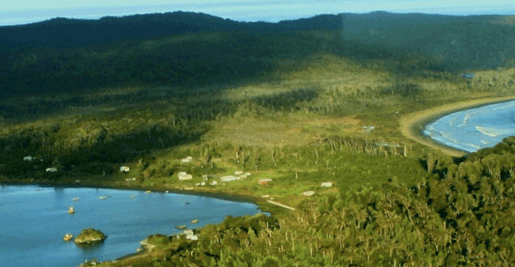 vistas aéreas del Parque Tantauco (parquetantauco.cl)
