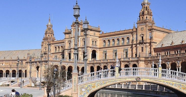 Plaza de España de Sevilla (Flickr)