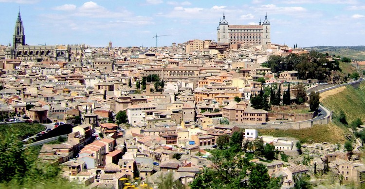Panorámica de la ciudad de Toledo Ciudades más bonitas de España (Flickr)