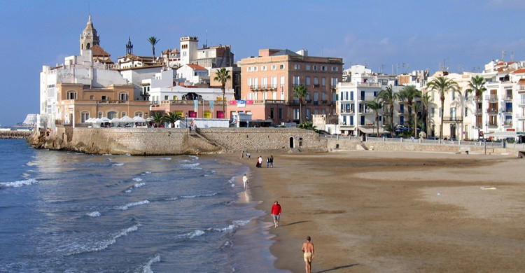 Sitges. Jef Nickerson, pueblos bonitos Cataluña (Flickr)