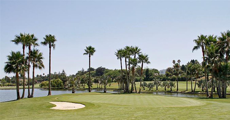 Imagen del Real Club de Golf de Sotogrande (http://www.golfsotogrande.com).