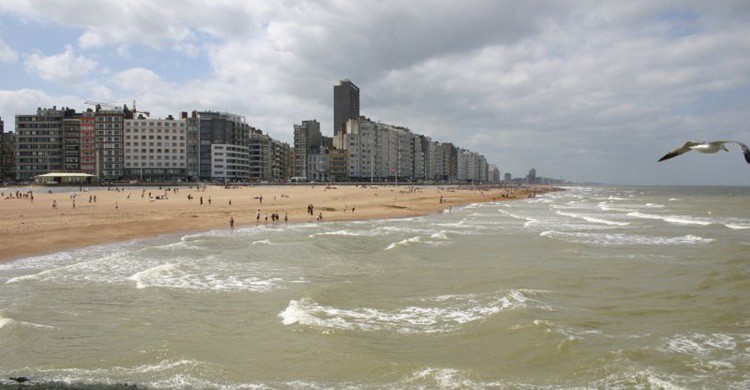 Playa de Ostende. Jean-François Lefebvre (Flickr)