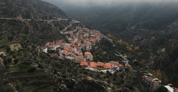 Vista general de Ayna, pueblo de Castilla-La Mancha (Flickr)