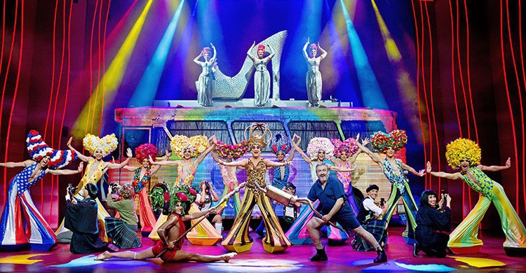 Momento del musical de Pricilla (http://www.priscillaelmusical.es)