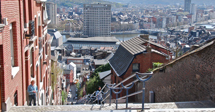 Vista de Lieja desde la montaña de Bueren. Stephane Mignon (Flickr)