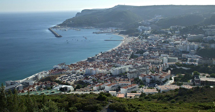 Sesimbra, desde lo alto. Nuno Luis (Flickr)