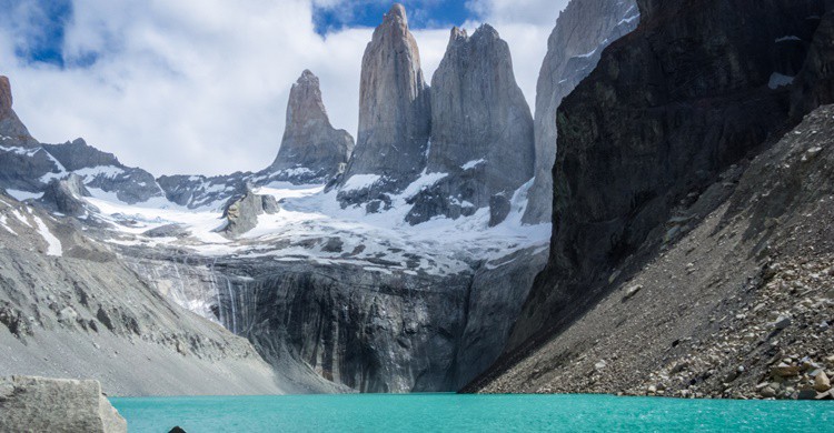 Las llamadas Torres del Pine, en la Patagonia chilena. Douglas Scortegagna (Flickr)