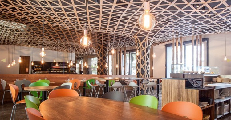 Vista general. BambúBox, Maroto e Ibáñez Arquitectos