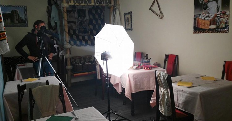 Sesión de fotos. Gonder, Facebook