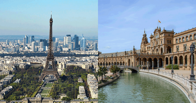 París / Sevilla (wikipedia/pixabay)