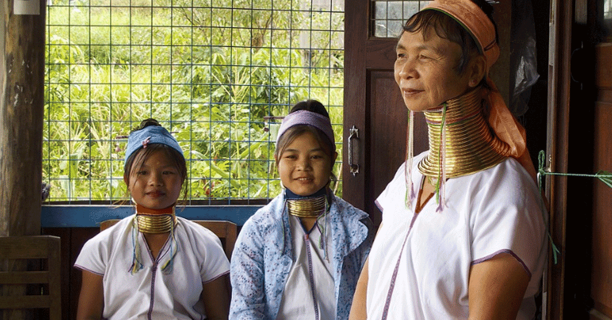Las mujeres jirafa de Birmania y otras tradiciones extrañas